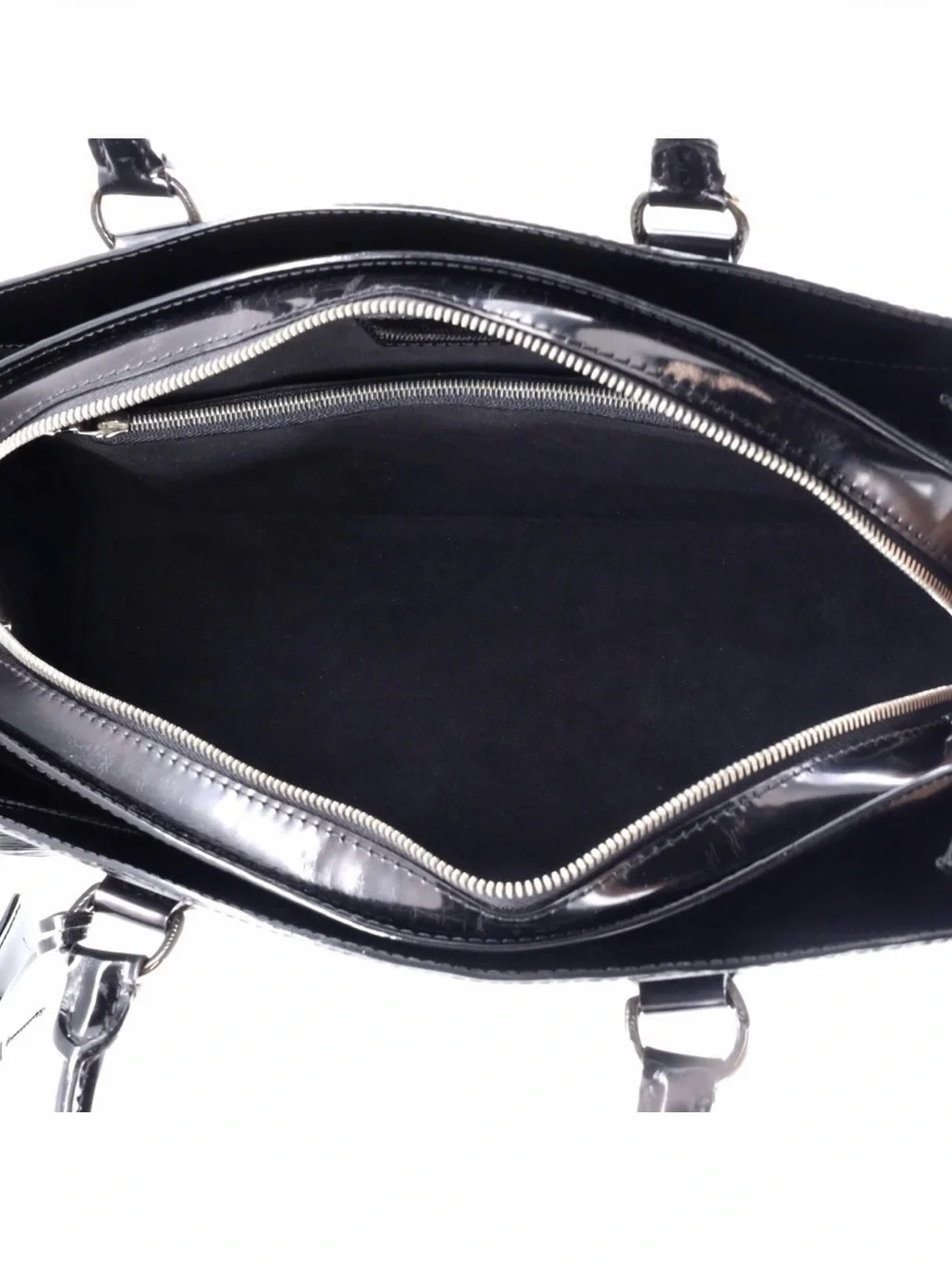 Louis Vuitton Black Pont Neuf NM Electric Epi Leather PM Handbag | Lock + Keys
